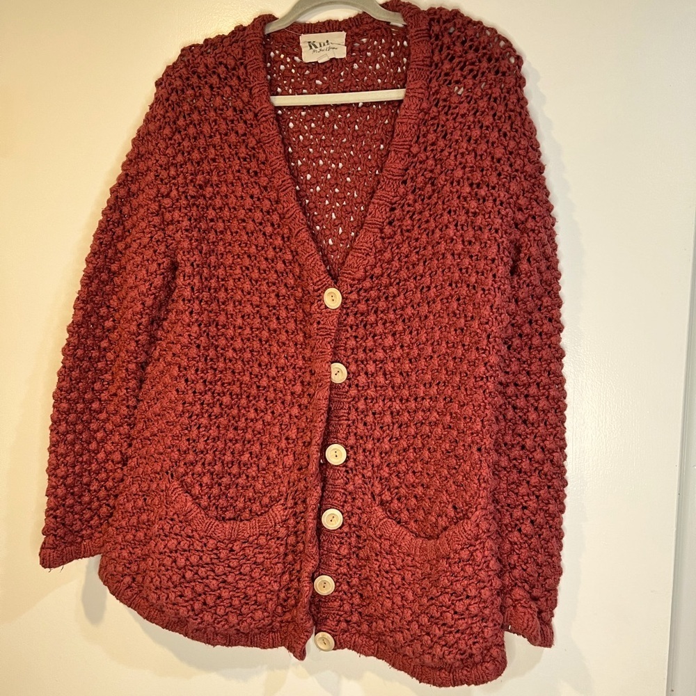 For Love and Lemons Rose Cardigan Small